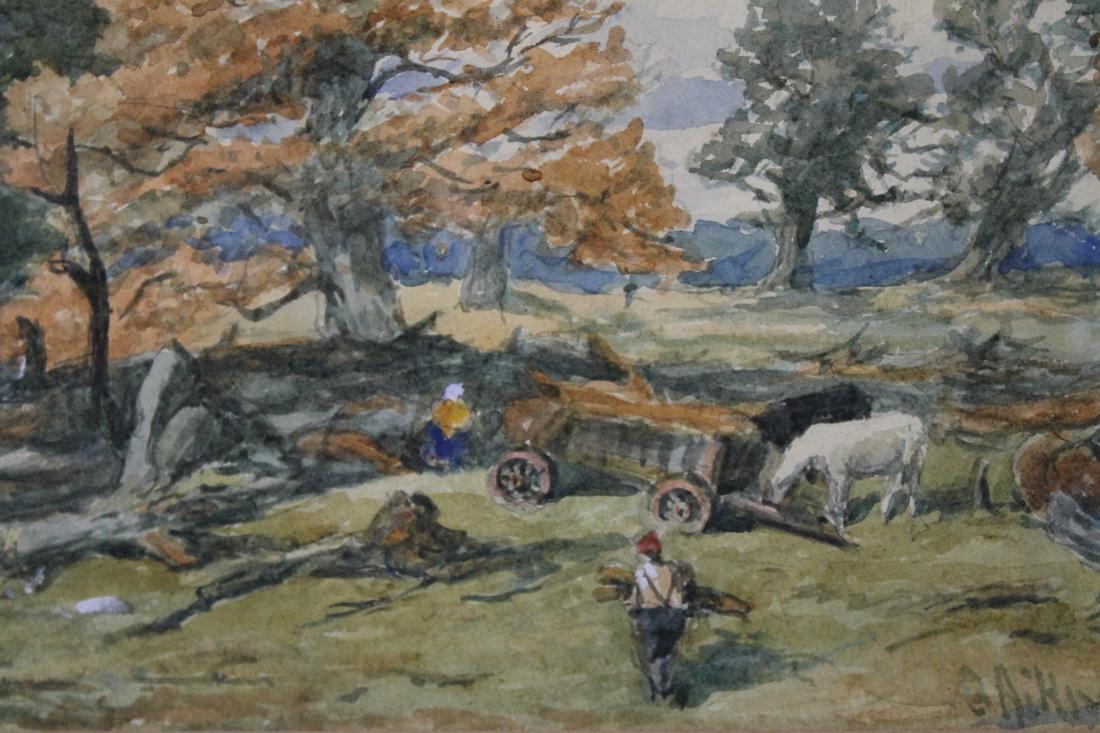 Cadzow Forest, Watercolor SLR (1 of 6)