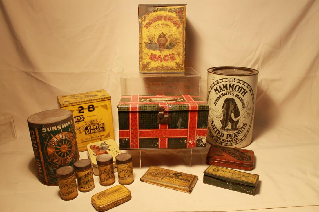 Advertising Tin Lot (1 of 3)