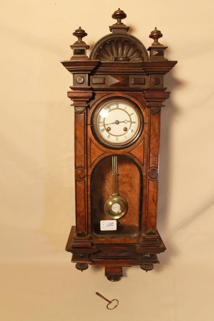German Victorian Wall Clock (1 of 3)