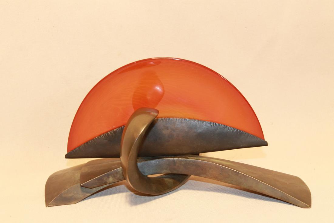 Brass & Glass Sculpture (1 of 3)