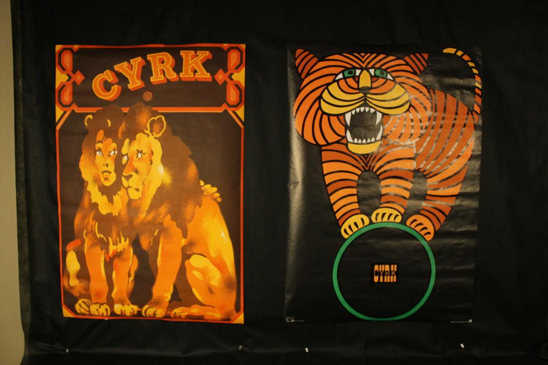 Two Polish Cyrk Posters, 1979 (1 of 3)