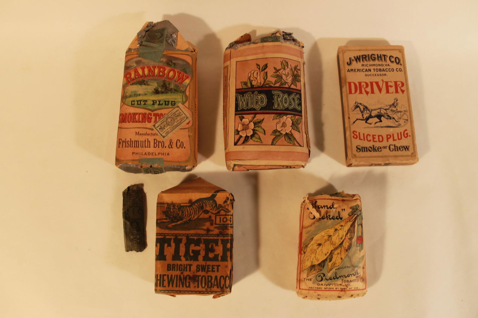 Five Tobacco Advertising Soft Packs (1 of 2)