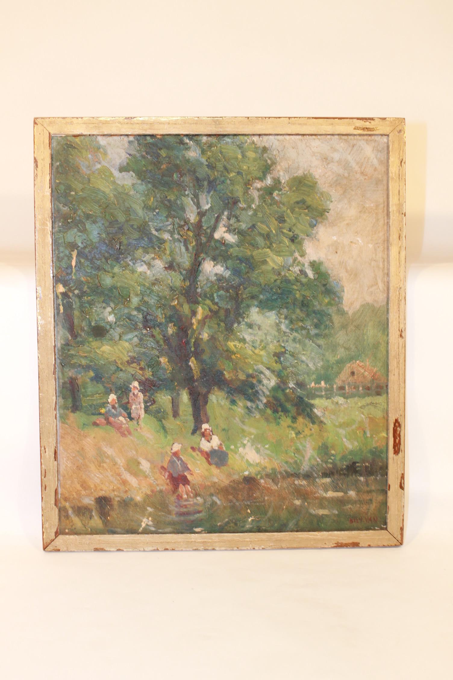 Bily Van, Oil on Artist Board (1 of 5)