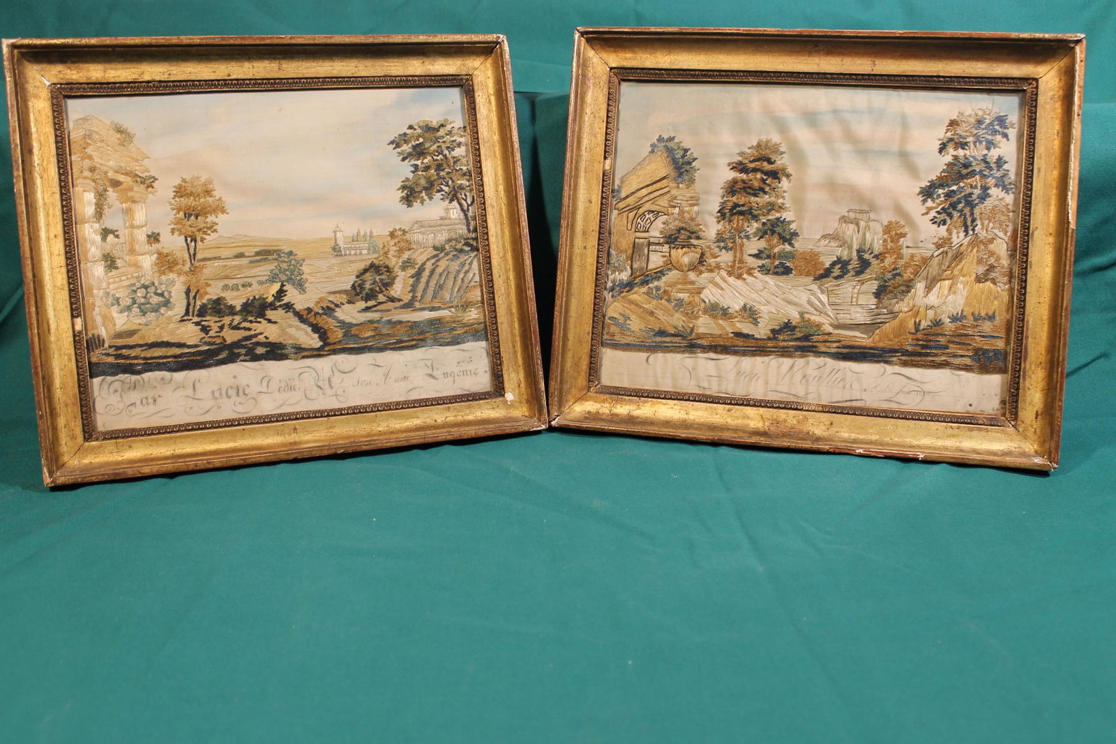 19th Century Framed Textiles (1 of 7)