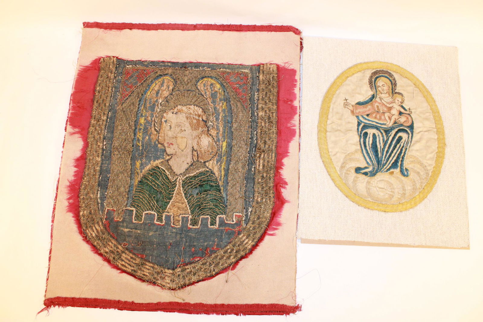 Two Early Textile Fragments (1 of 5)