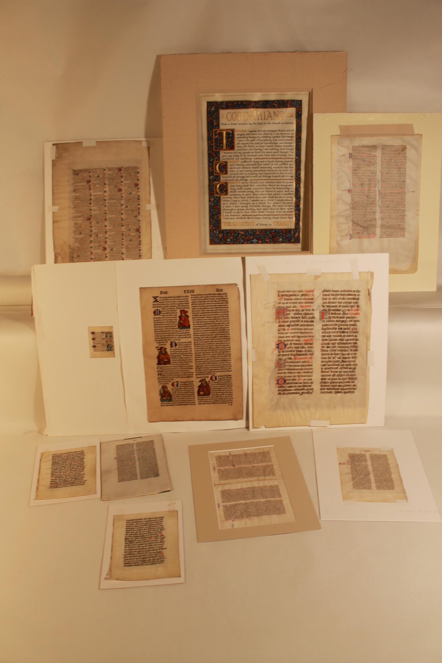 Early Parchment Book Pages (1 of 7)
