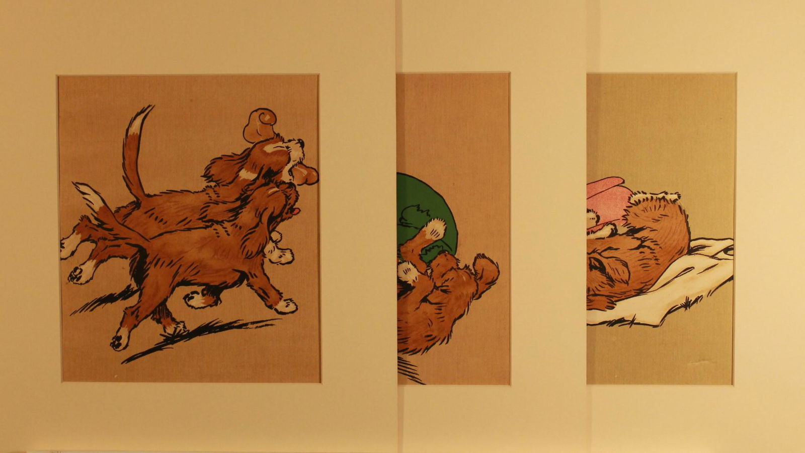 Three Cecil Aldin Lithos (1 of 4)