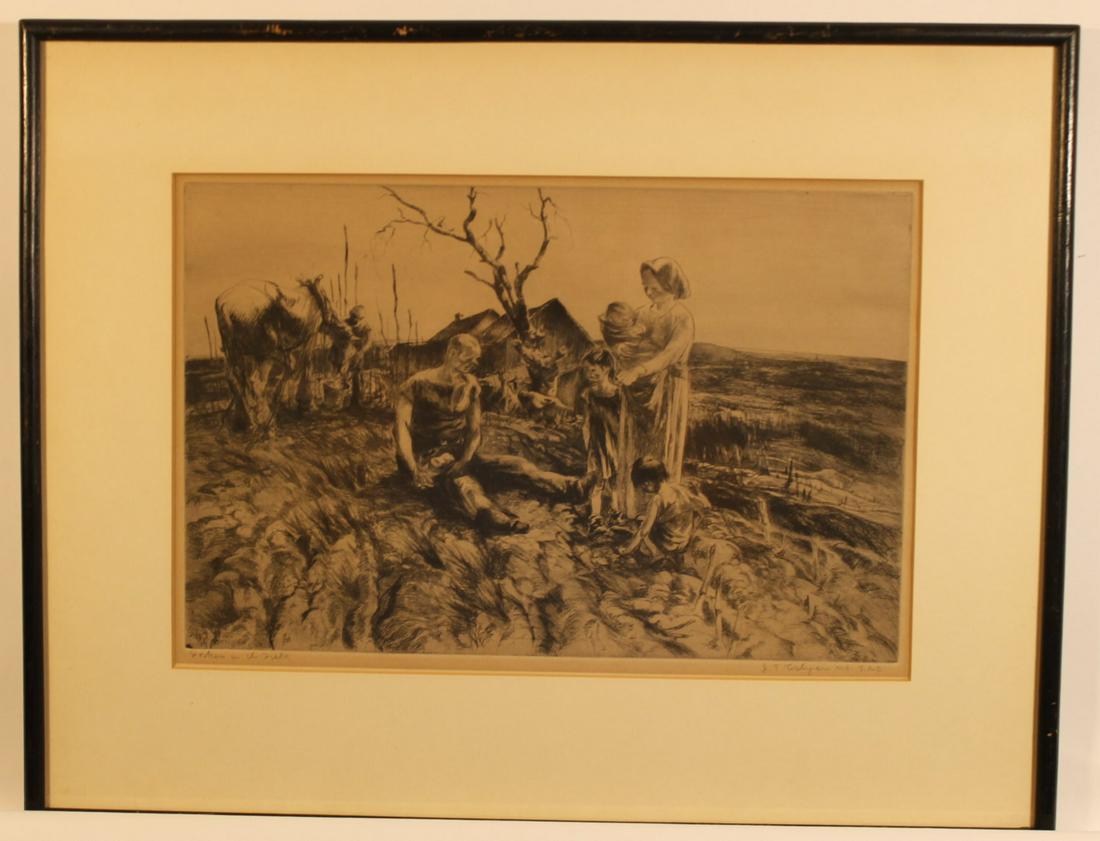 John E. Costigan etching (1 of 3)