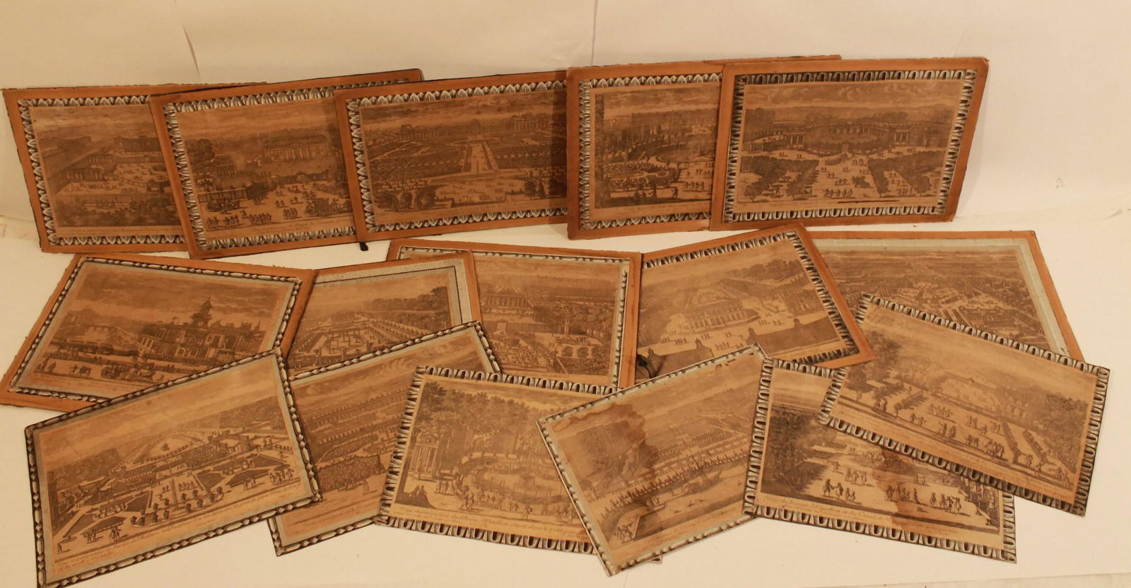 Lot of 16 Early French Prints (1 of 3)