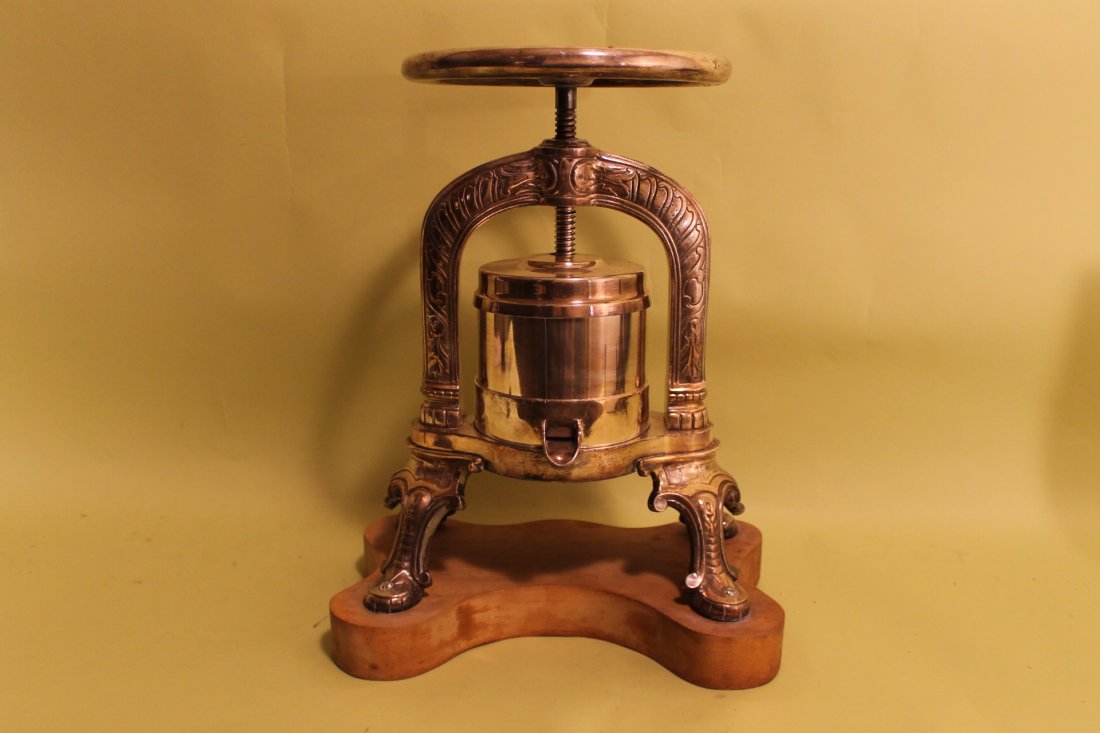 Antique French Duck Press