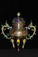 Chinese Censer, Silver & Enamel - 2
