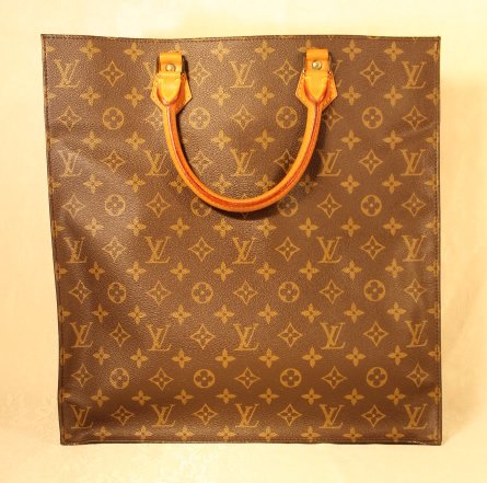 Louis Vuitton "Sac Plat" Monogram Bag (1 of 8)