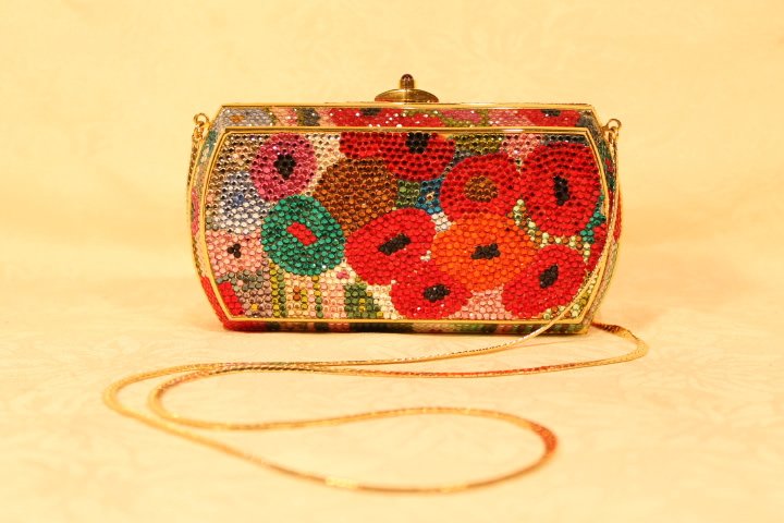 Judith Lieber Stylized Poppy Purse (1 of 8)
