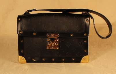 Louis Vuitton Black Studded Purse (1 of 10)