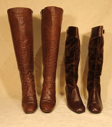 2 Pairs of Gucci Ladies Tall Boots (1 of 6)
