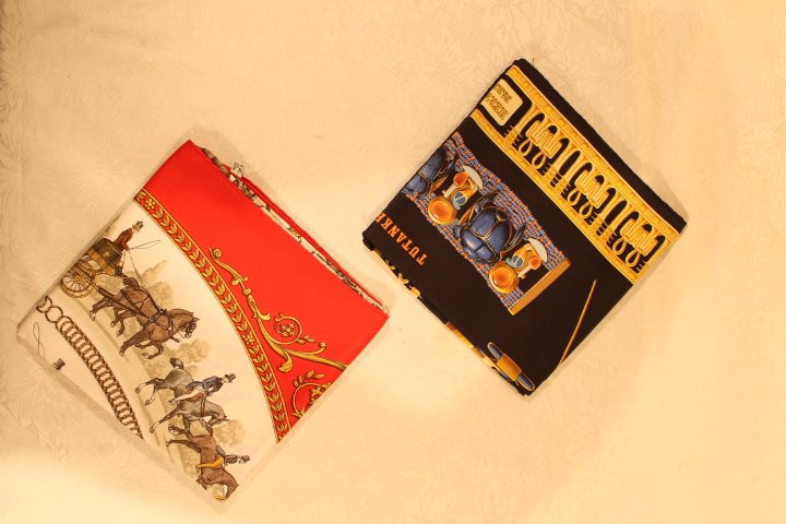 Two Hermes Silk Scarves (1 of 10)