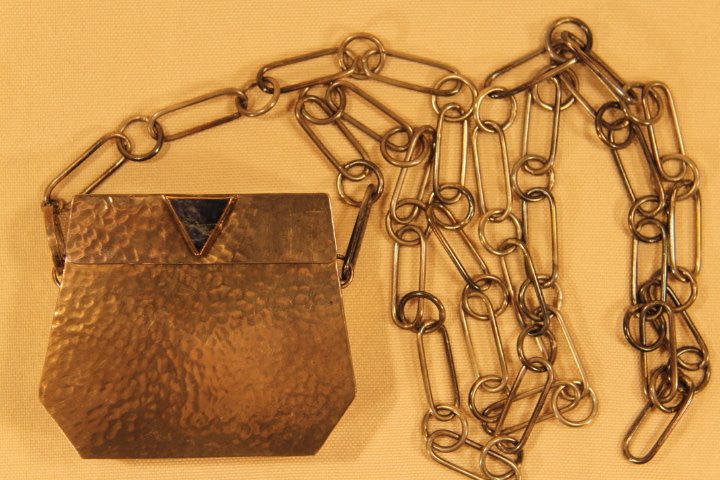 Cartier Sterling Silver Purse w/Lapis Lazuli (1 of 2)