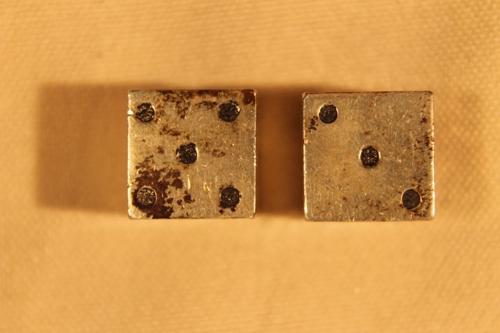 Cartier Sterling Silver Dice (1 of 1)