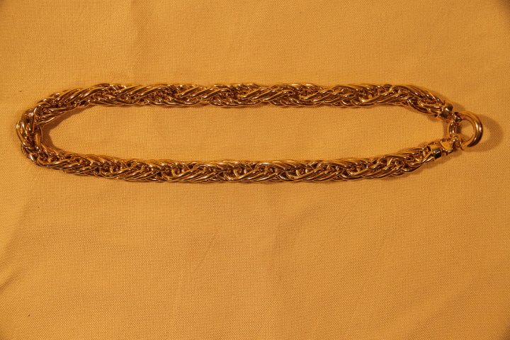 14kt Gold Necklace Hallmarked "A.N.D." (1 of 1)