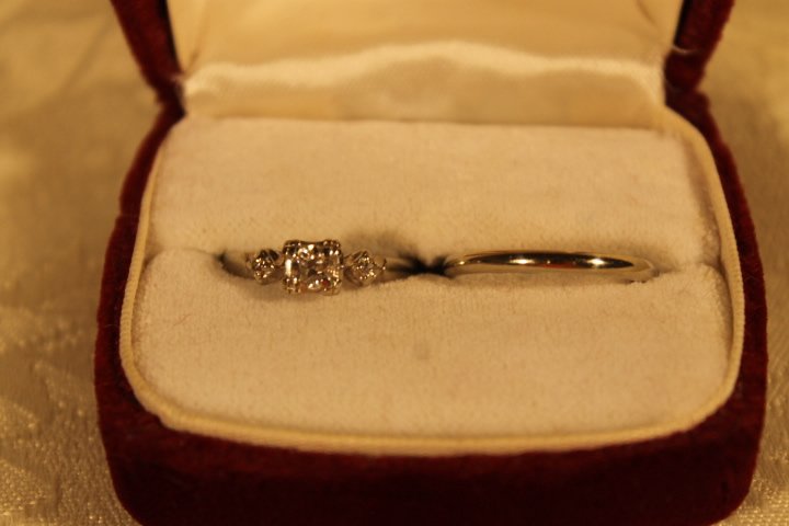 14kt Gold Bridal Set (1 of 1)