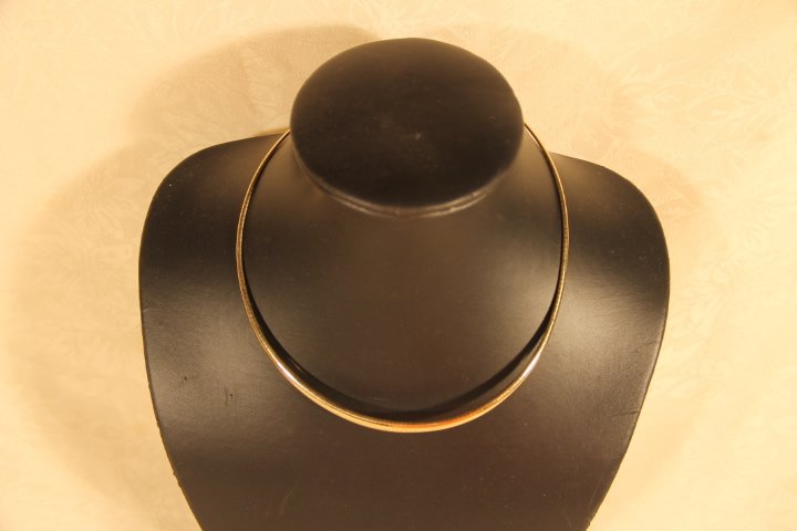 14kt Gold Omega Choker Style Necklace (1 of 1)