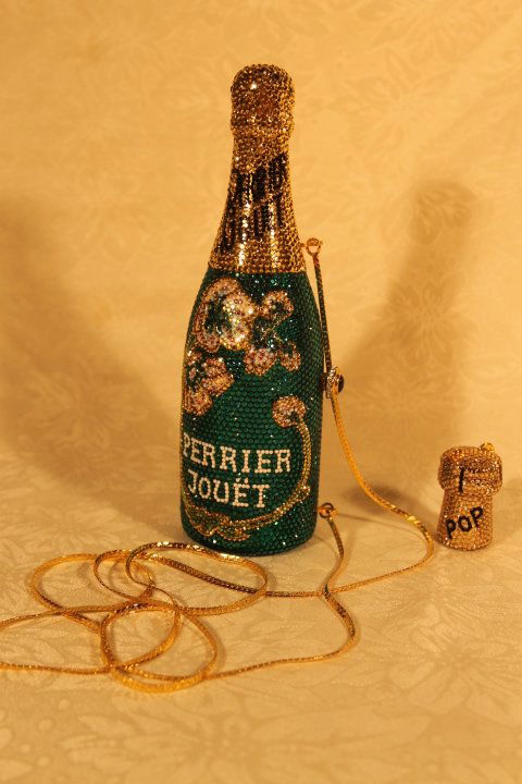 K. Baumann Perrier Jouet Purse & Cork Trinket Box (1 of 3)
