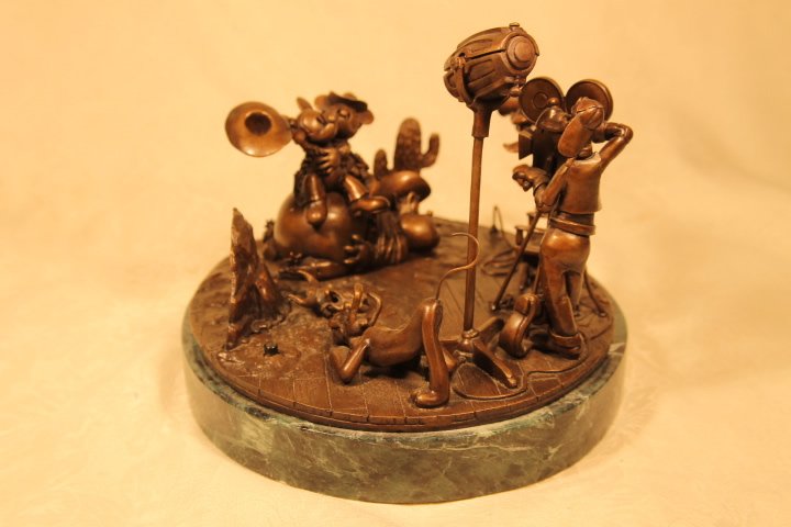 Chilmark Bronze "Lights, Camera, Action" Sculpture (1 of 7)