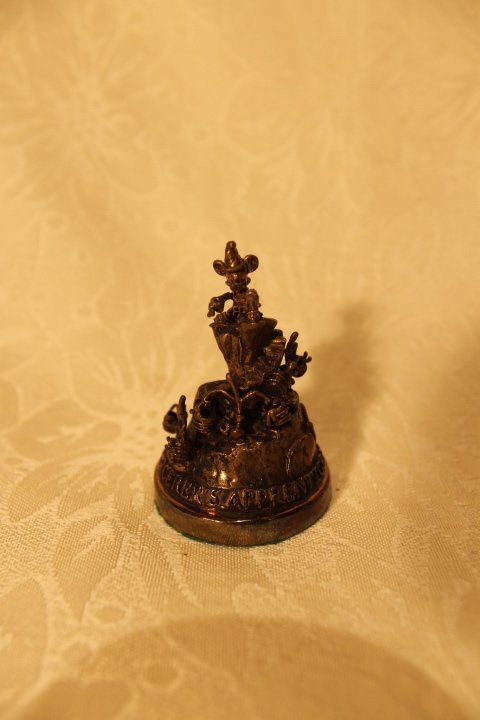 Bronze Mickey "Sorcerer's Apprentice"  Miniature (1 of 6)