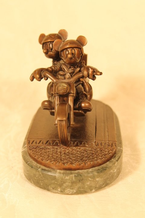 Chilmark Disney "Two Wheeling" Bronze (1 of 5)