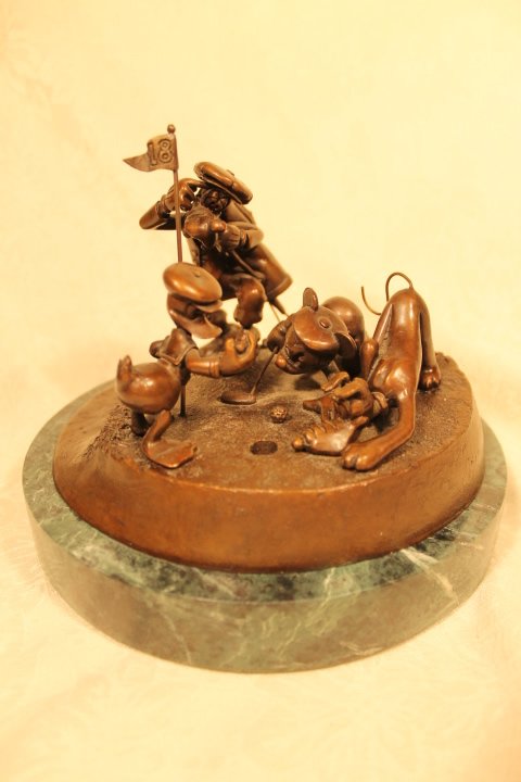 Chilmark Disney Bronze "Comic Capers" (1 of 5)