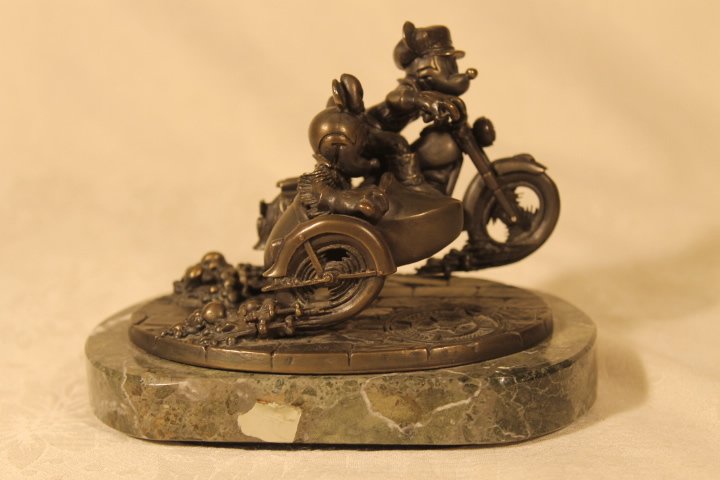 Chilmark Disney Bronze "Two Wheelin" (1 of 7)