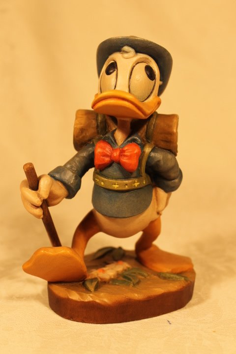 Disney Company ANRI Donald Duck, "The Hiker" (1 of 5)