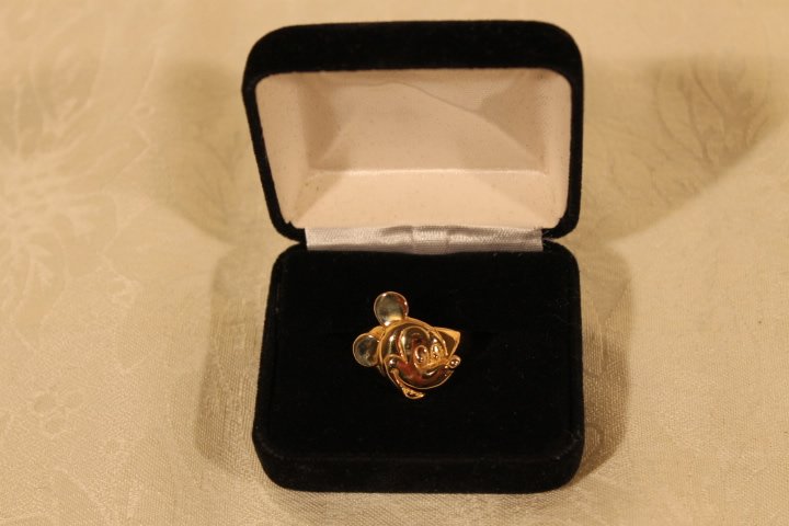 Mickey Mouse Ring,14KT Gold (1 of 3)