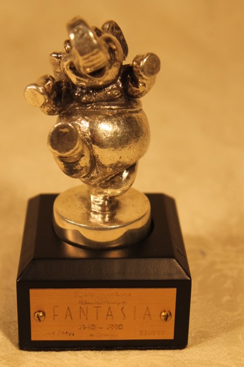 Sterling Silver Elephant Sculpture from Fantasia (1 of 7)