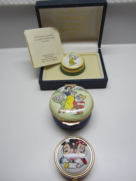 Lot of 2 Crummles & Co, Trinket Boxes (1 of 9)