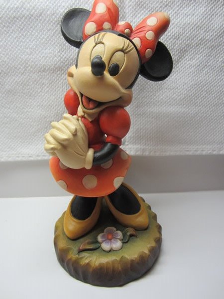 Rare ANRI Handcrafted Minnie Mouse Figure (1 of 4)