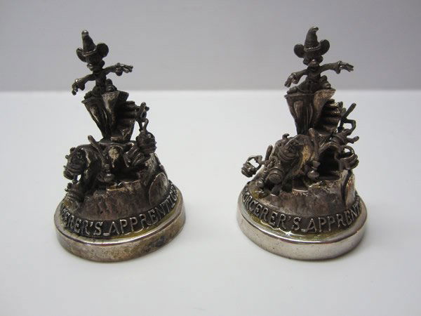 Pair Disney Sorcerer's Apprentice Sterling Silver (1 of 3)