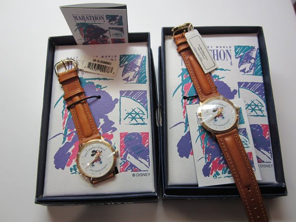 Lot of 2 Walt Disney World 1994 Marathon Watches (1 of 4)