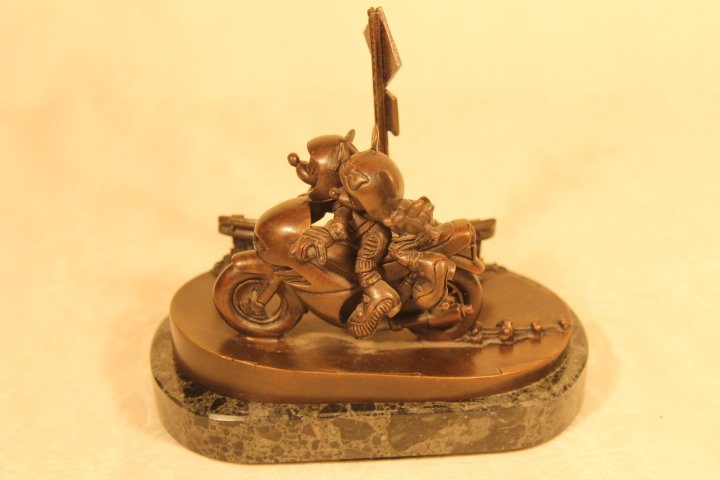 Chilmark Bronze "Two Wheeling" LE 33/50 (1 of 4)