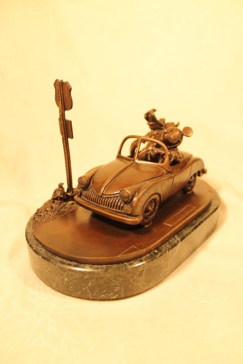 Chilmark Disney Bronze, "Get Your Kicks" (1 of 6)