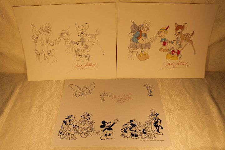 3 Mark Mitchell Signed Prints (1 of 5)