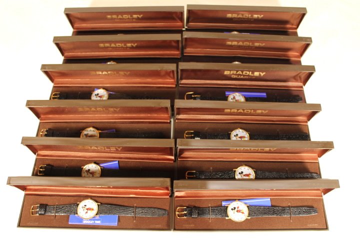 12 Mickey Mouse Wrist Watches (1 of 2)