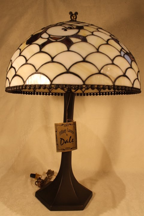 Dale Tiffany Stained Glass Table Lamp (1 of 9)