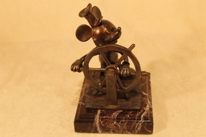 Disney Bronze "Steamboat Willie" (1 of 5)
