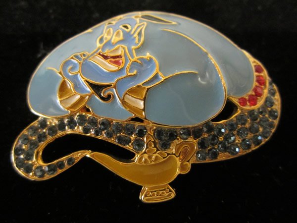 Genie Swarovski Austrian Crytals Brooch Pin (1 of 2)