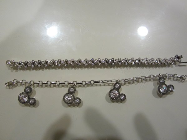 Mickey Mouse Sterling Silver Bracelets (2) (1 of 7)