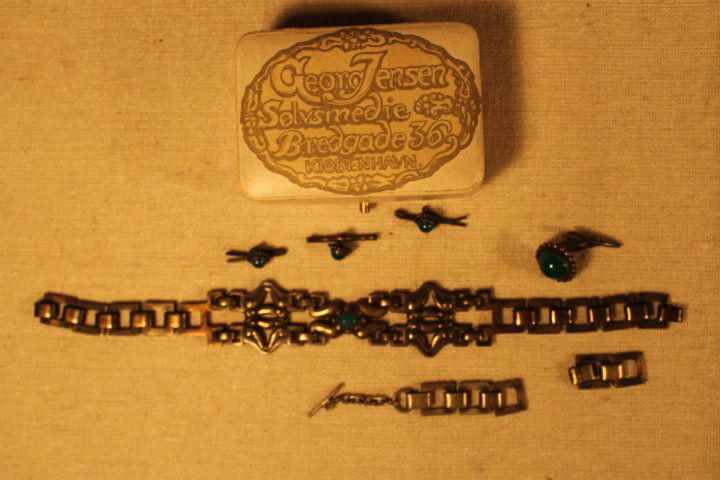 Georg Jensen Bracelet & Shirt Ties (1 of 4)