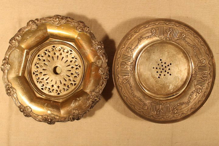 2 Sterling Bowls w/Inserts (1 of 5)