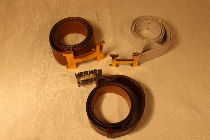 Set of 3 Hermes Belts (1 of 4)