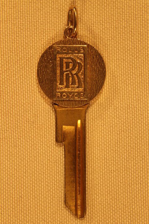 Cartier 14KT Rolls Royce Key (1 of 1)